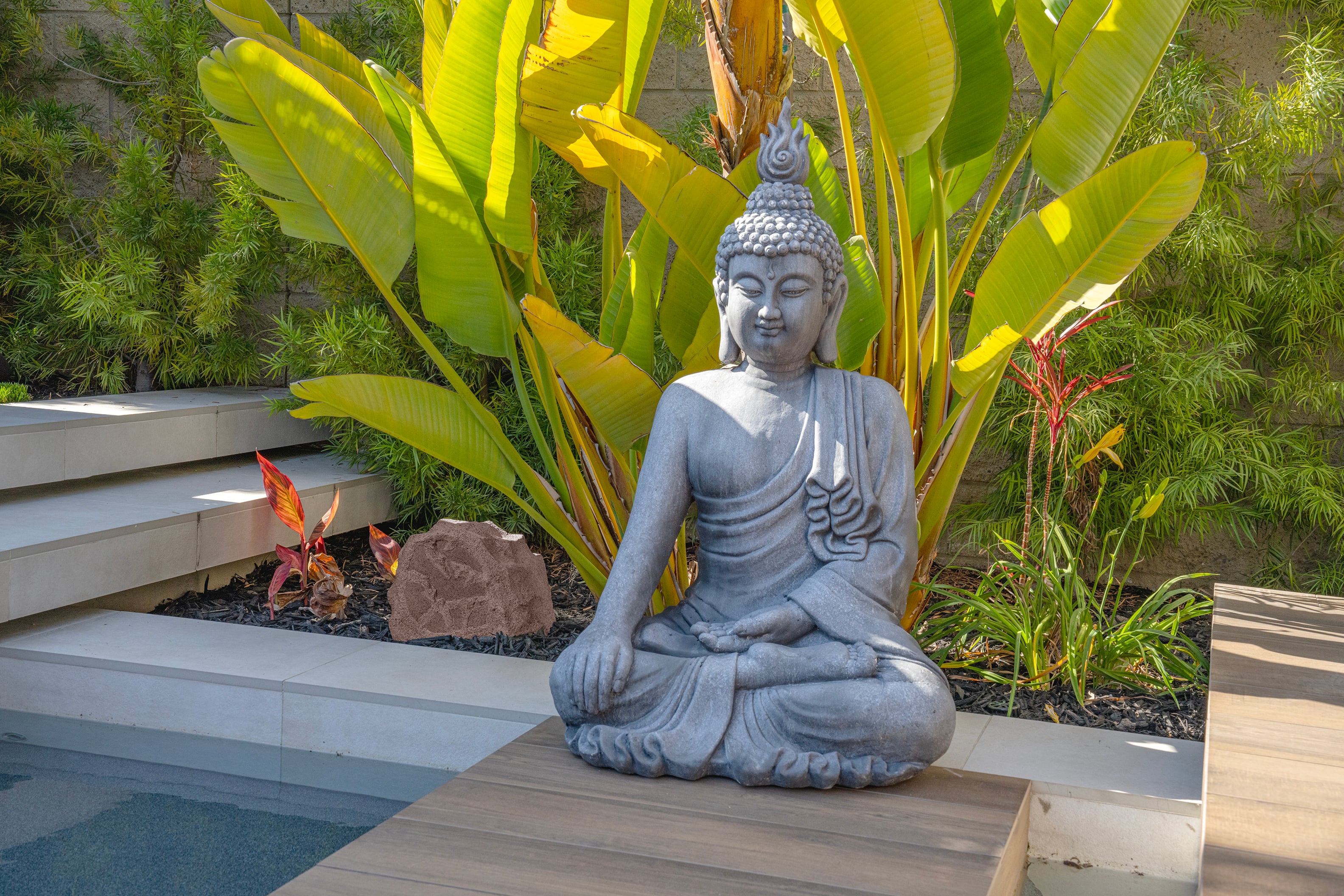 Alt View 13. Sonance - RK63 - Rocks 6-1/2" 2-Way Outdoor Speakers (Pair) - Brown.