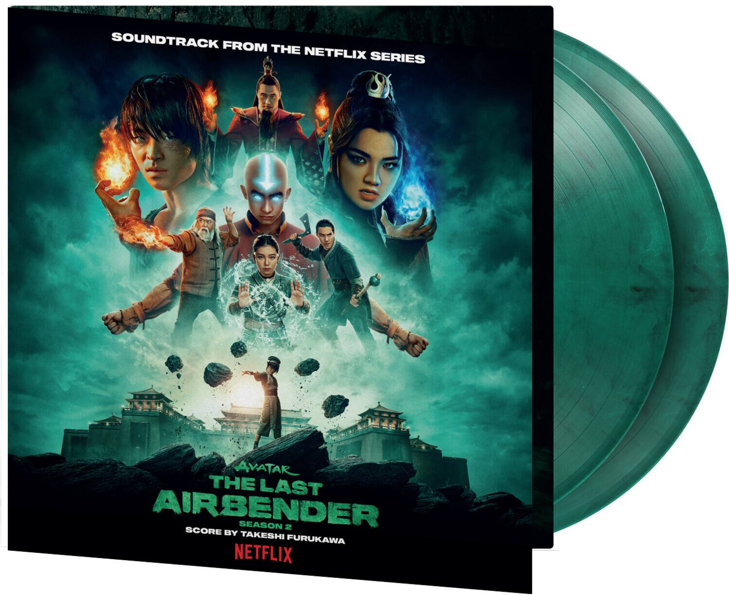 SOUNDTRACK FROM THE NETFLIX SERIES  
AVATAR THE LAST AIRBENDER SEASON 2 SCORE BY TAKESHI FURUKAWA  
NETFLIX