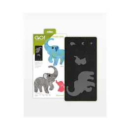 AccuQuilt - GO! Elephant Family Die - Multicolor