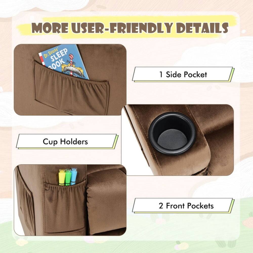 MORE USER-FRIENDLY DETAILS  
1 Side Pocket  
Cup Holders  
2 Front Pockets