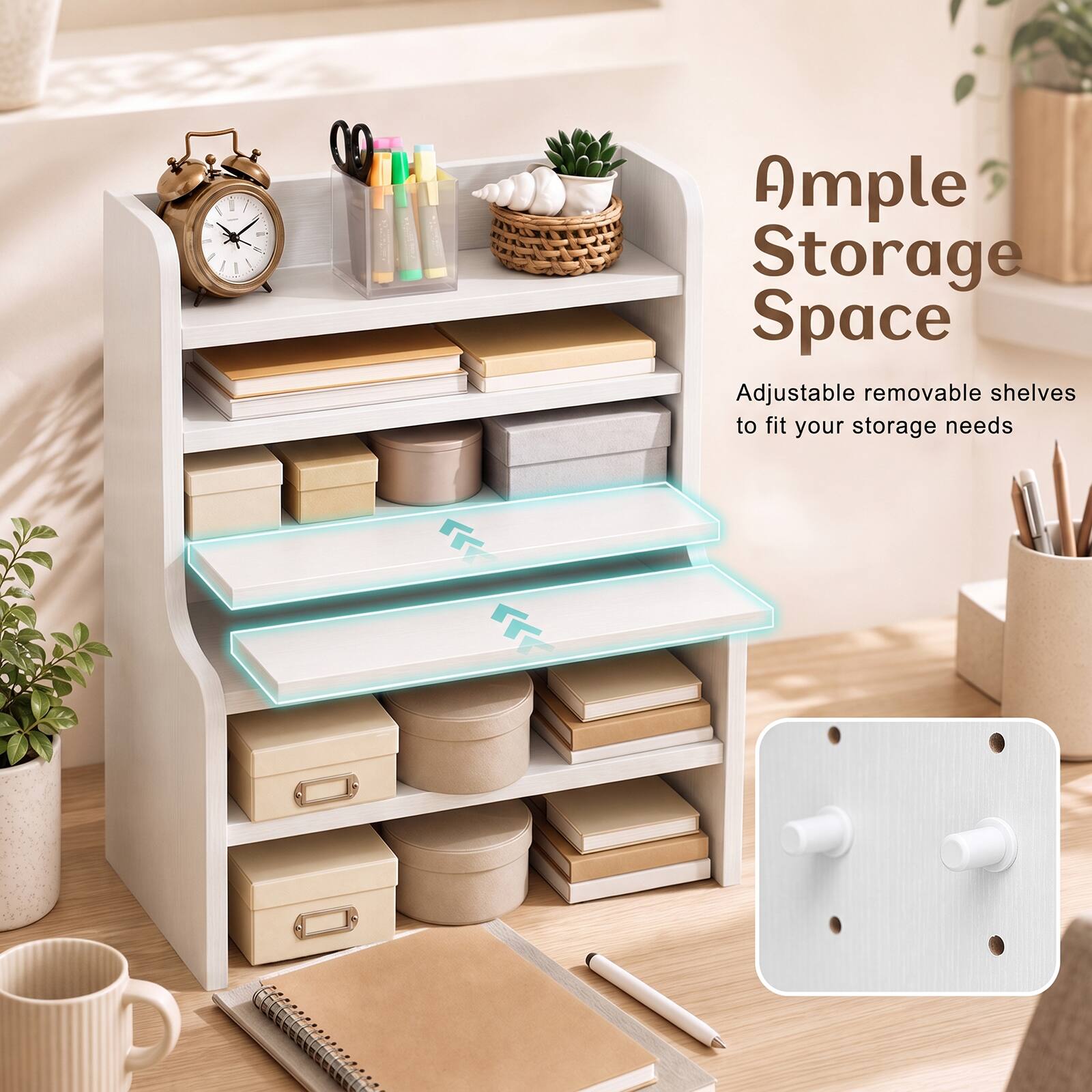 14 / DIS

Ample Storage Space

Adjustable removable shelves to fit your storage needs