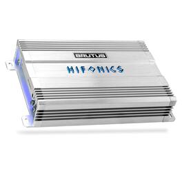 Hifonics - Brutus BG 560 Watt 2 Channel Amplifier with Built-In UV Meter - Silver