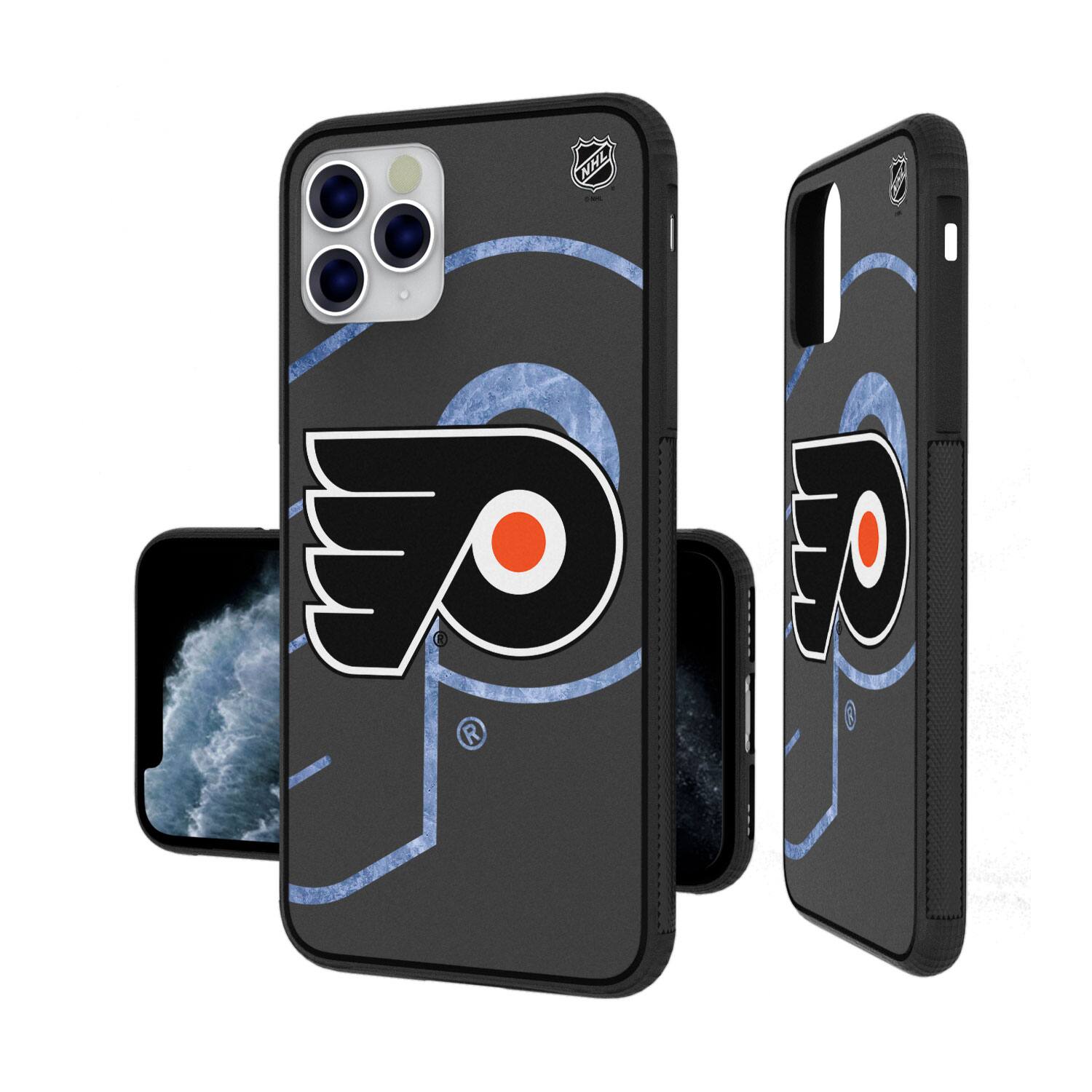 Alt View 3. Keyscaper - Philadelphia Flyers iPhone Tilt Bump Ice Case - 15 Pro Max - Multicolor.