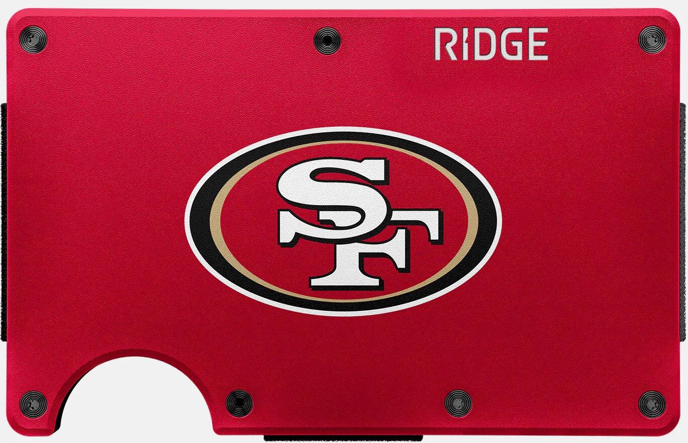 The Ridge Wallet - NFL Wallet San Franscisco 49ers - Red