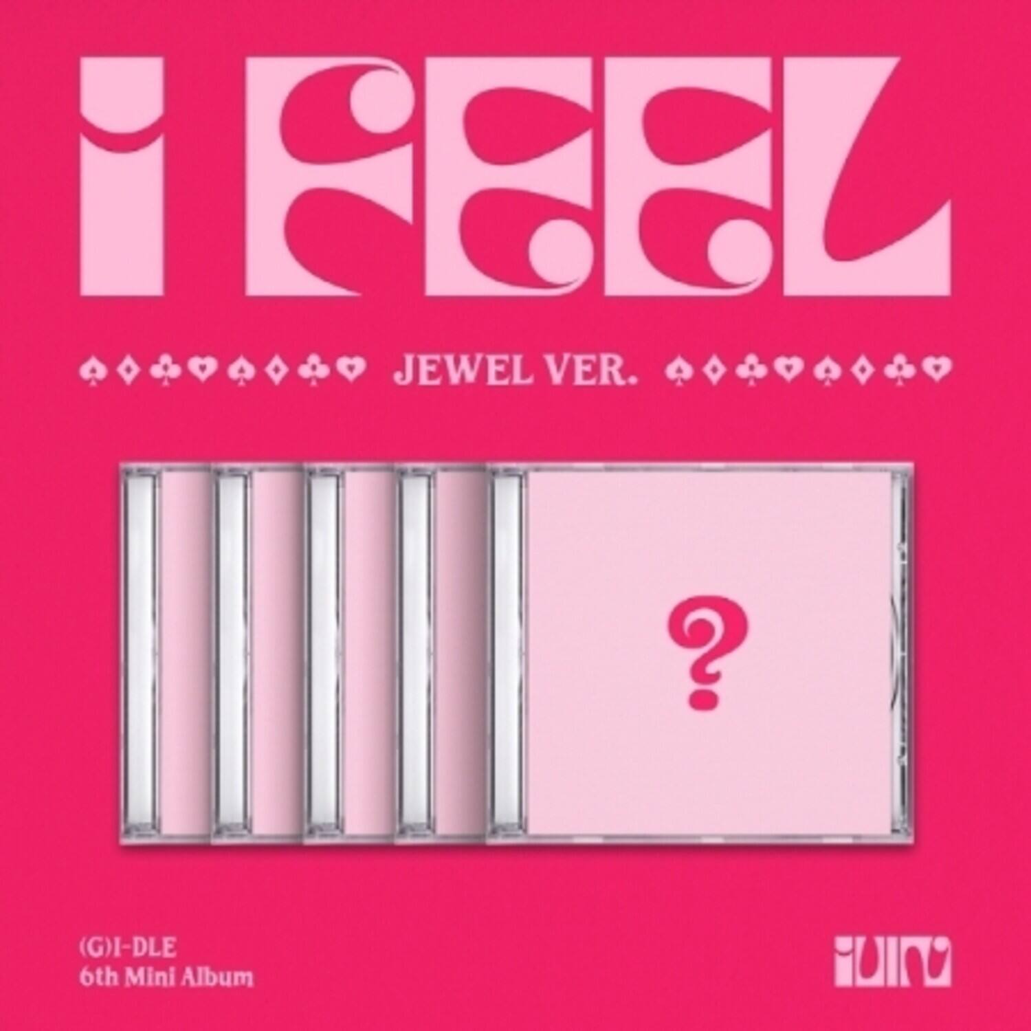 i FEEL  
JEWEL VER.  
(G)I-DLE 6th Mini Album