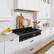 Alt View 5. ZLINE - Professional 36" Gas Cooktop with 6 Burners - Black stainless steel.