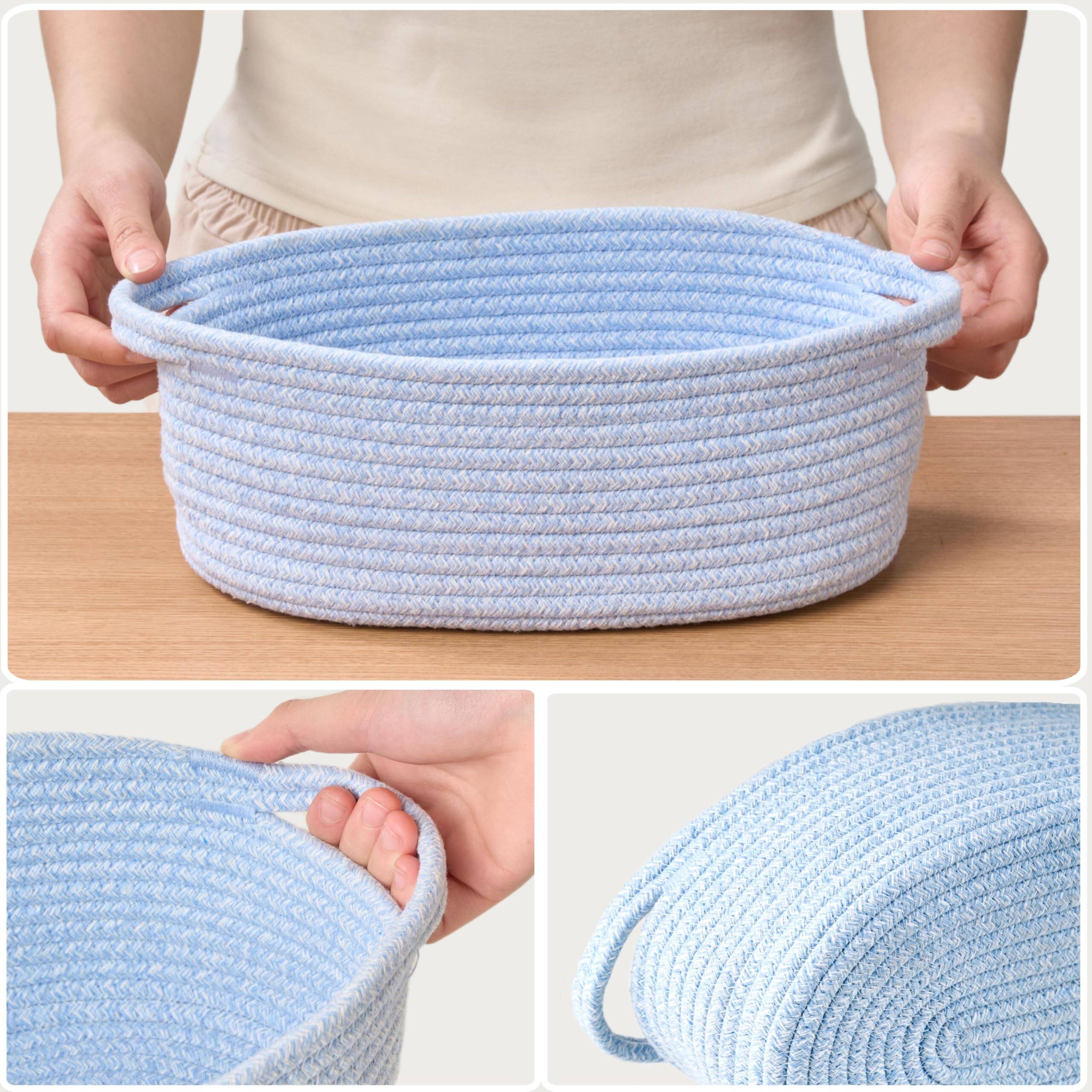 Alt View 4. Paradigms Interiors - Gift Basket With Wrap Bag And Ribbon Empty Small Woven For Cute Decorative Organizer Showers Raffle Thanksg... - White-1 Pack.