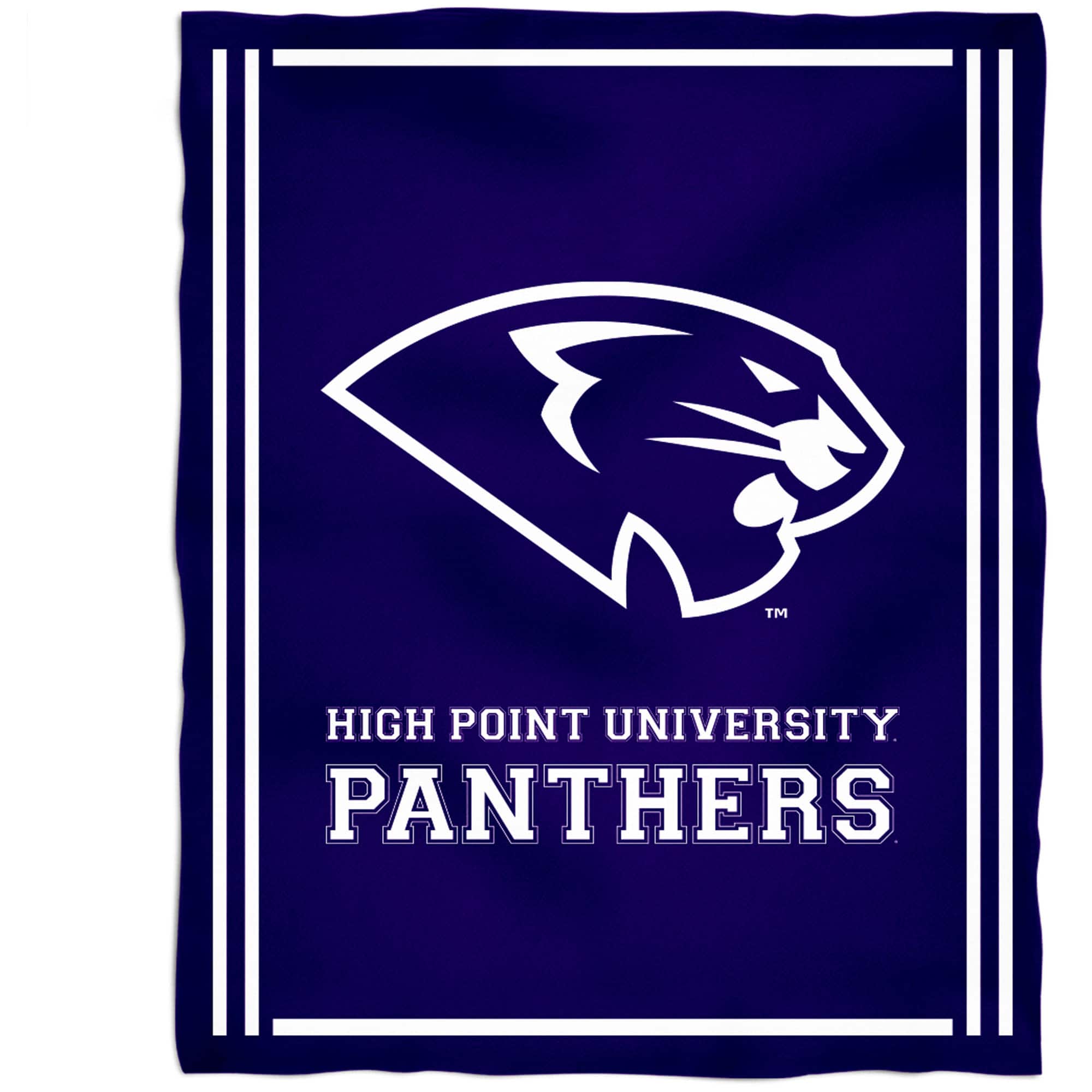 Vive La Fete - High Point Panthers 36'' x 48'' Children's Mascot Plush Blanket - Multicolor