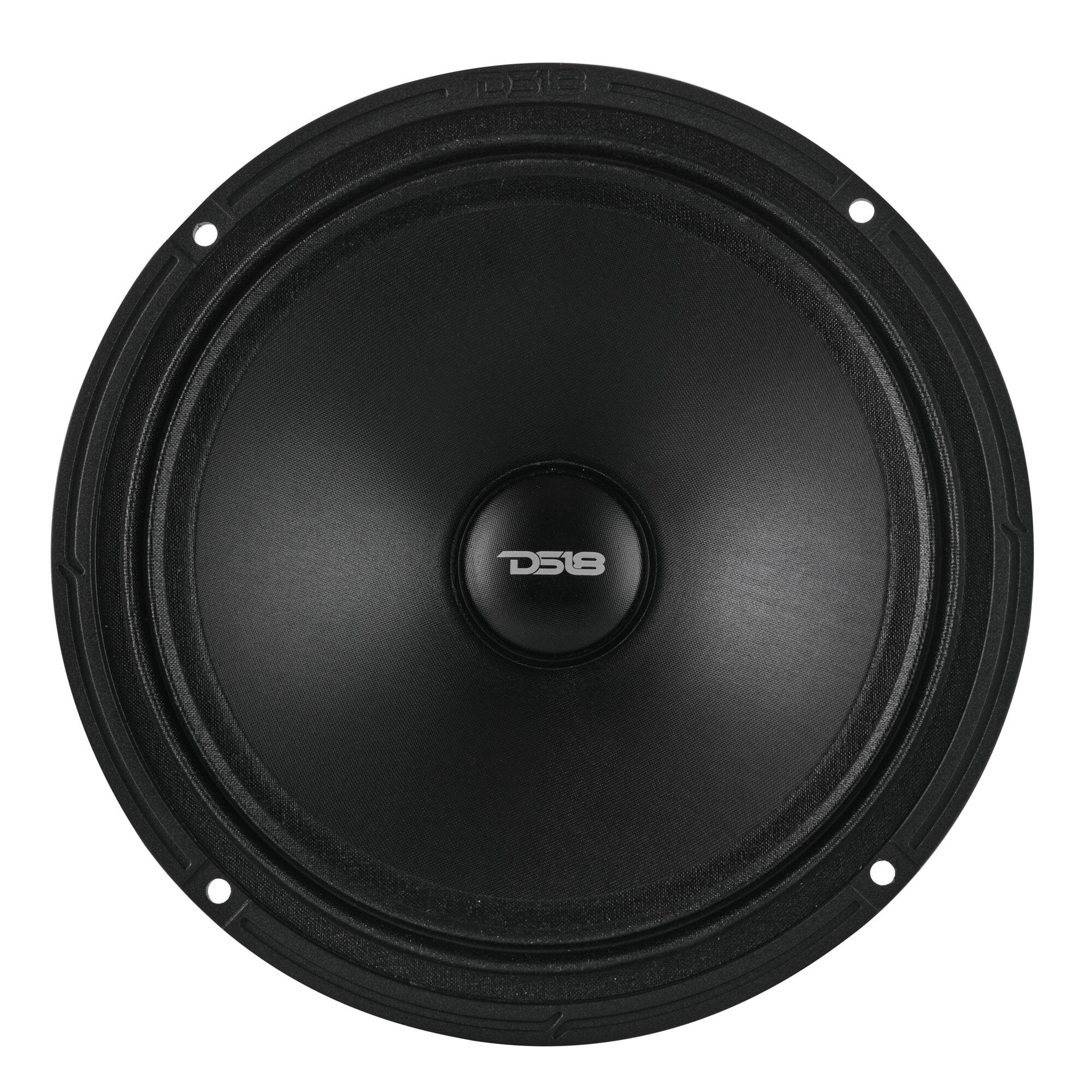 Alt View 1. DS18 Audio - 8" Full-Range Speaker With Water Resistant Glass Fiber Cone and Neodymium Magnet | 250W RMS 4-Ohm - Black.