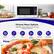 Diverse Menu Options
Optimally cook or reheat six of the most popular food items.
- popcorn
- potato
- pizza
- frozen vegetables
- beverages
- dinner plates
Pizza