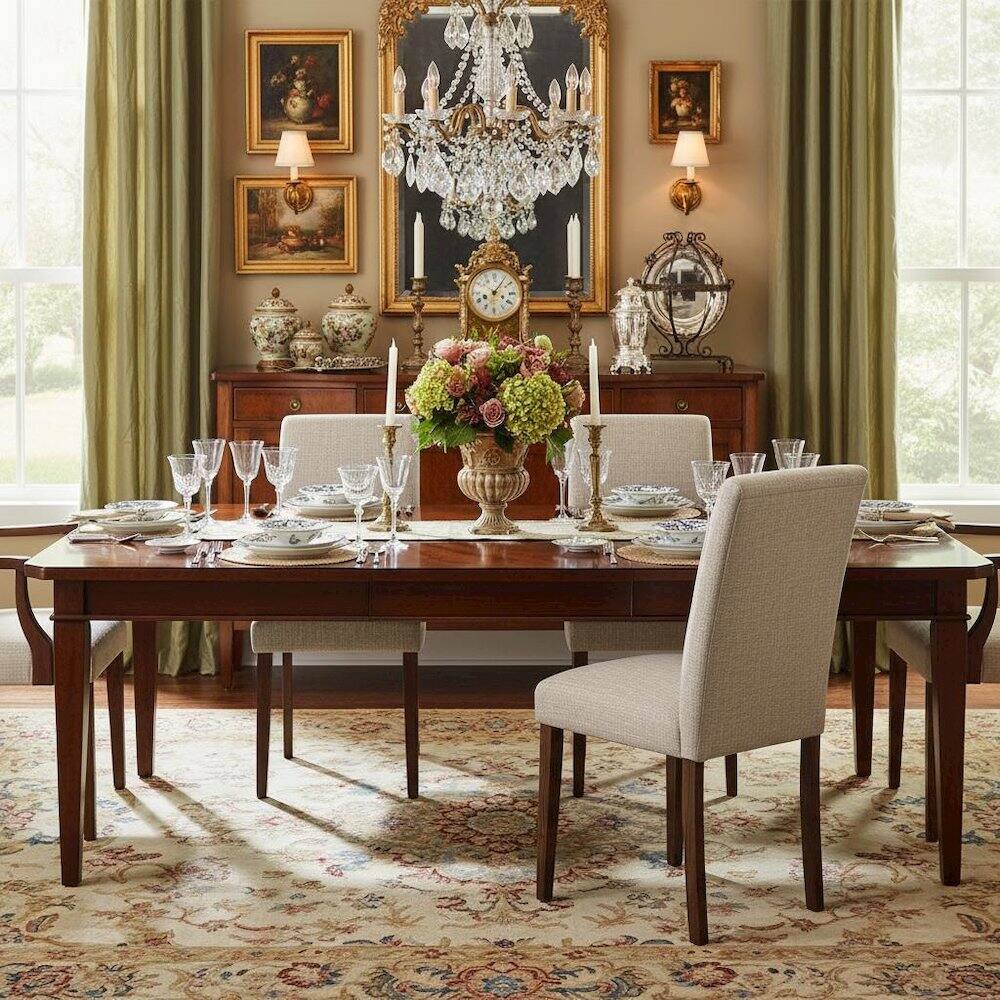 Alt View 1. FurniFact - Parsons Dining Chairs - Multi-Color.