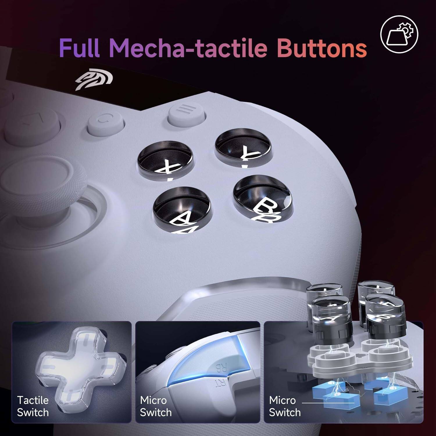 Full Mecha-tactile Buttons

Tactile Switch

Micro Switch

Micro Switch