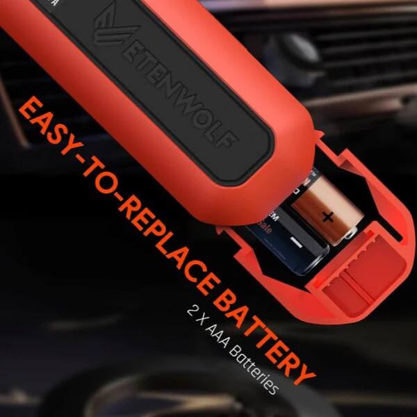 ETENWOLF EASY-TO-REPLACE 2 X AAA BATTERIES