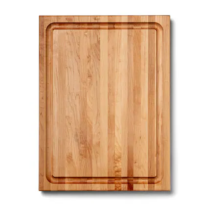 Front. John Boos - John Boos Large Maple Wood Edge Grain Reversible Cutting Board, 24" x 18" x 1.5" - Maple.