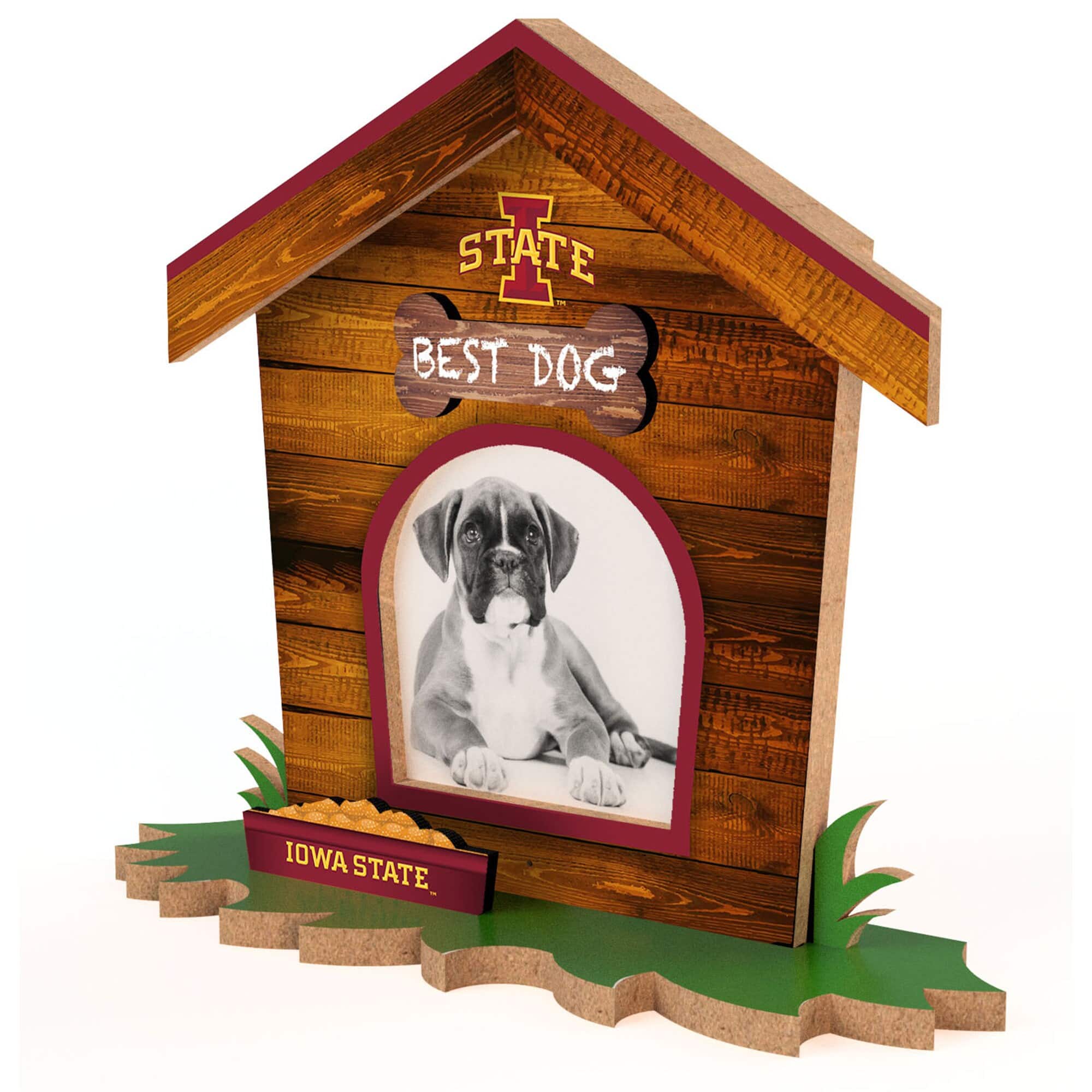Fan Creations - Iowa State Cyclones Dog House Photo Frame - Multicolor price history on PriceWatchPro