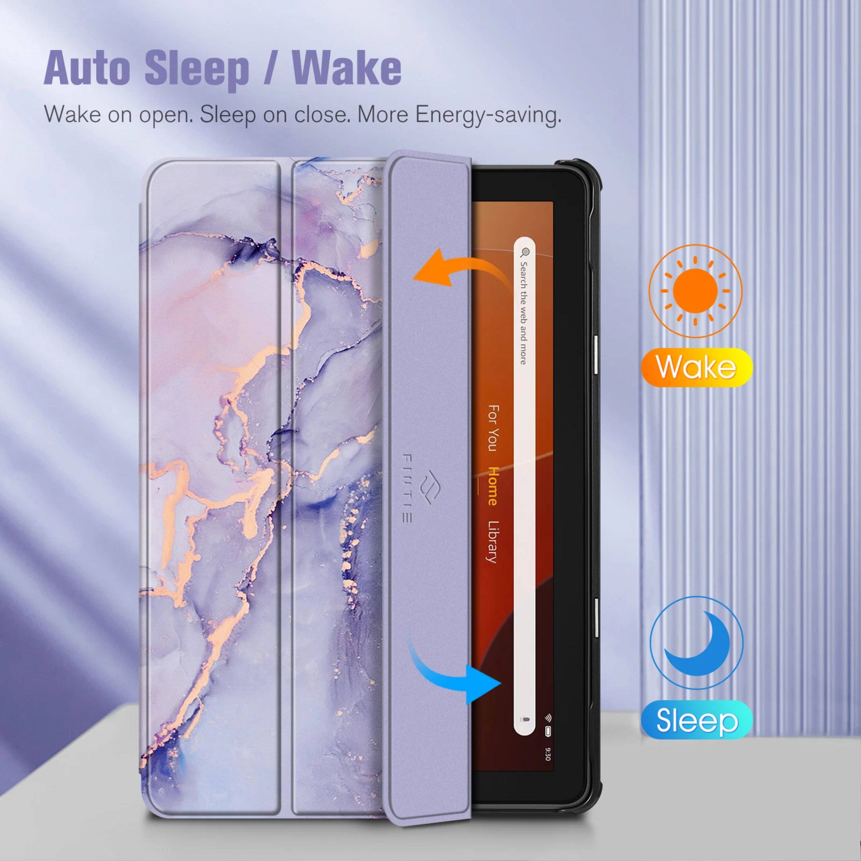 Auto Sleep / Wake  
Wake on open. Sleep on close. More Energy-saving.  
Search the web and music Wake FIUTIE For You Home Library