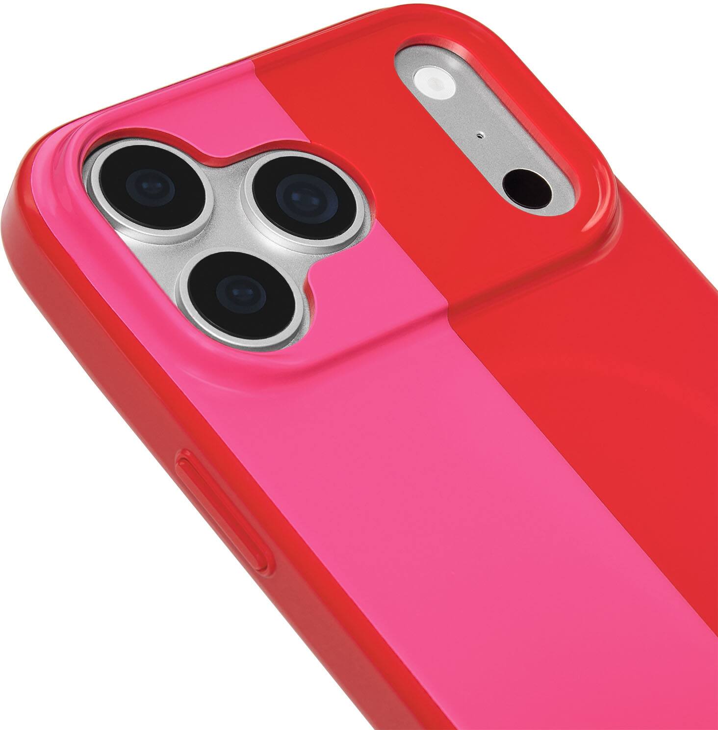 Alt View 4. kate spade new york - Protective Case with Magsafe for Apple iPhone 18 Pro / iPhone 17 Pro - Racing Stripe Pop Pink.