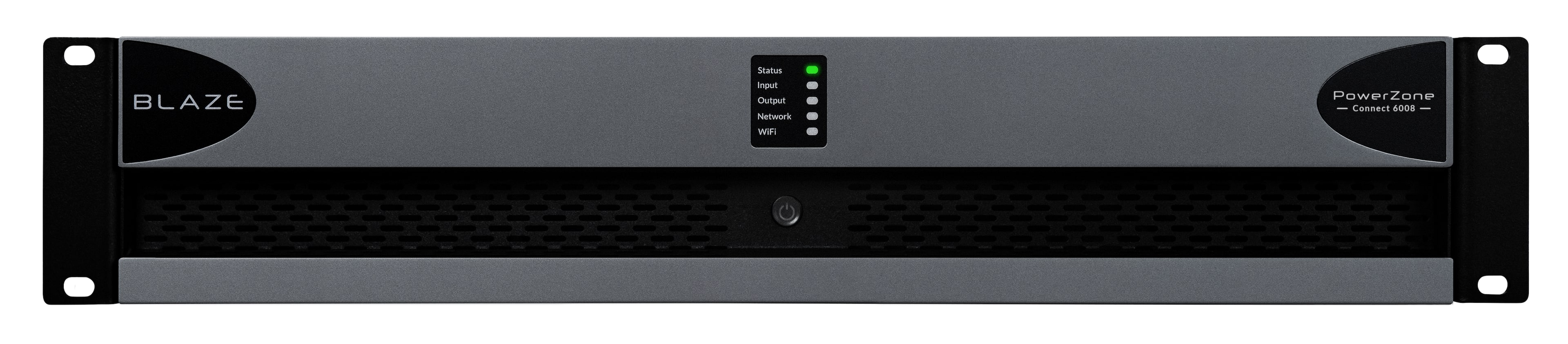 Sonance - Blaze PowerZone Connect 6008 – 6000 W DSP-enabled Class-D amplifier with 8 channels (Each) - Black