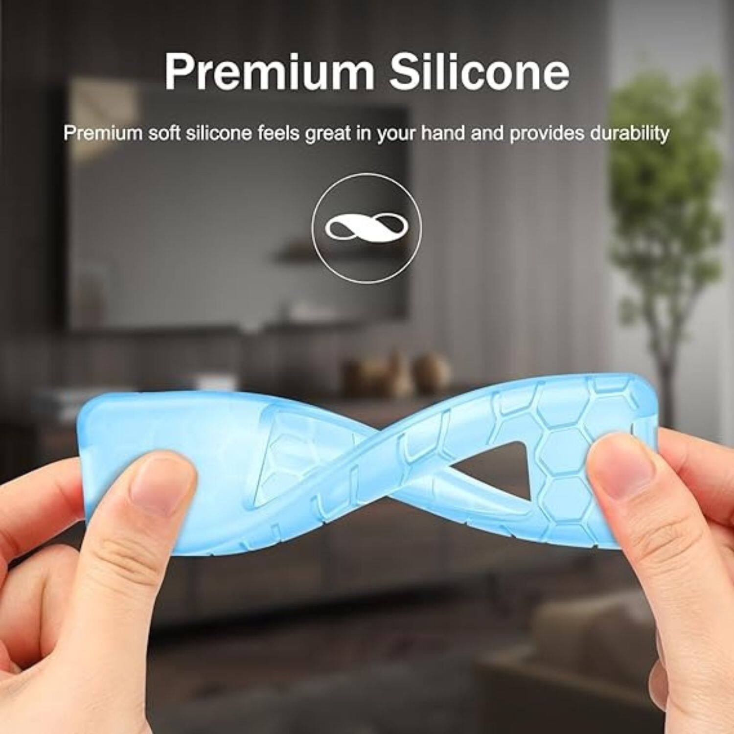Premium Silicone

Premium soft silicone feels great in your hand and provides durability