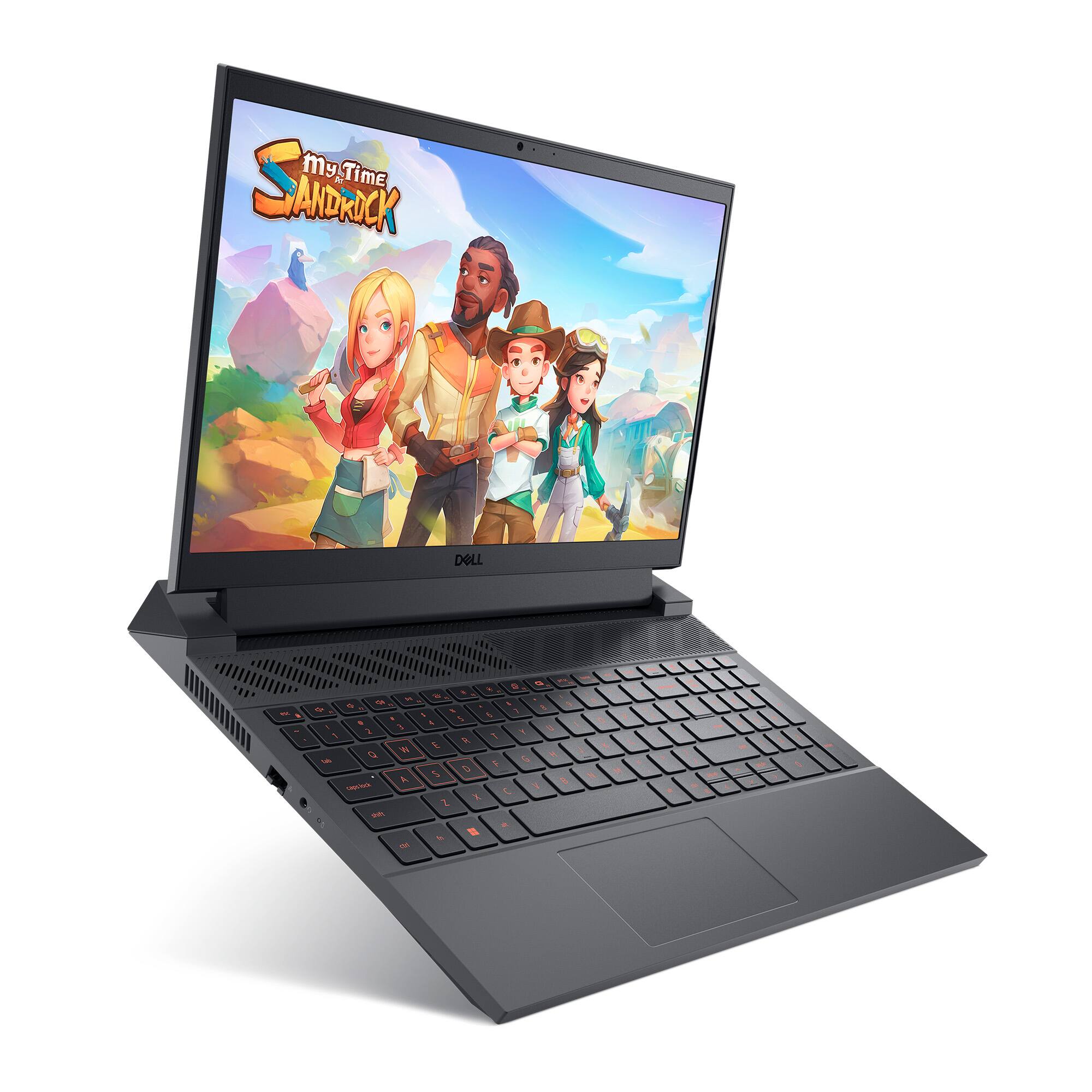 Alt View Zoom 17. Dell - G15 15.6" Gaming Laptop - AMD Ryzen 7 7840HS - NVIDIA GeForce RTX 4060 - 16GB Memory - 512GB SSD - Dark Shadow Gray.