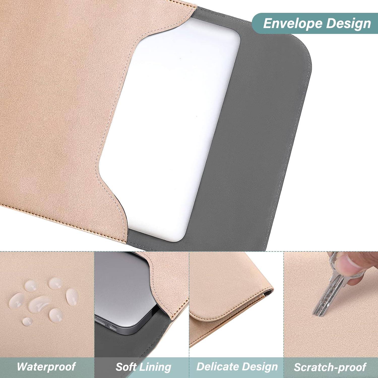 Envelope Design Waterproof Soft Lining Delicate Design Scratch-proof