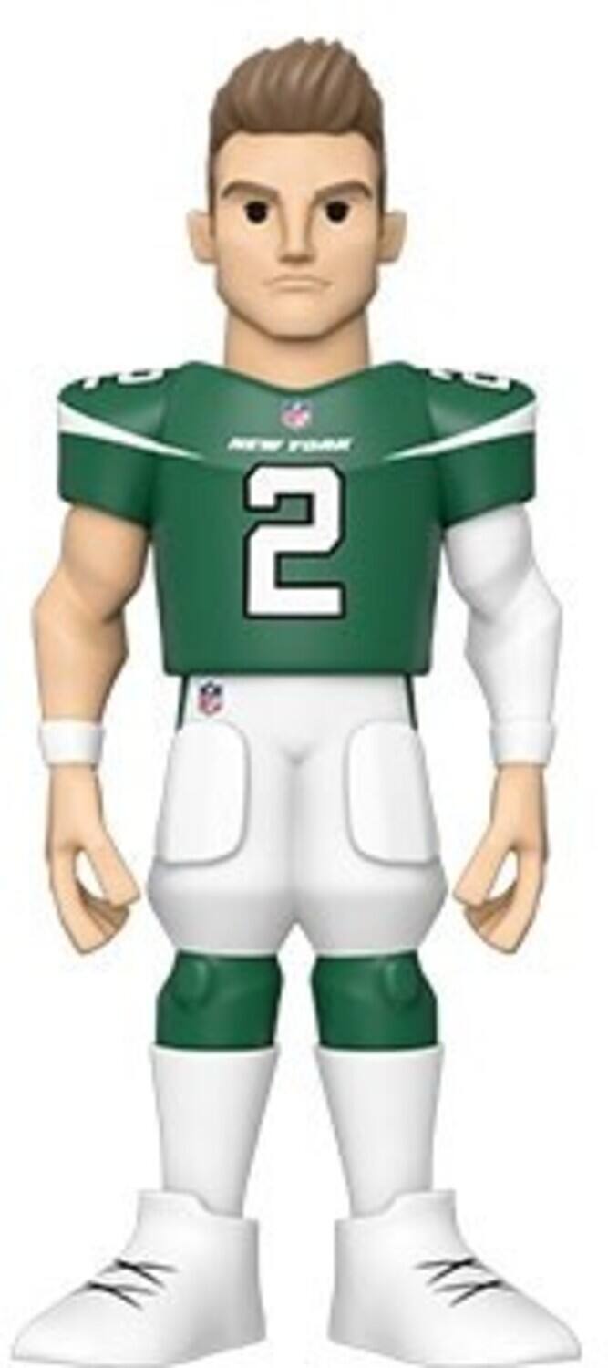 Alt View 3. Funko - FUNKO GOLD 12 NFL: NY Jets - Zach Wilson (Styles May Vary)   - Collectibles - Multicolor.