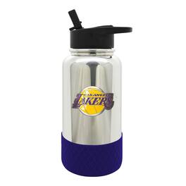 Great American Products - Los Angeles Lakers 32oz. Team Color Chrome Hydration Bottle - Multicolor