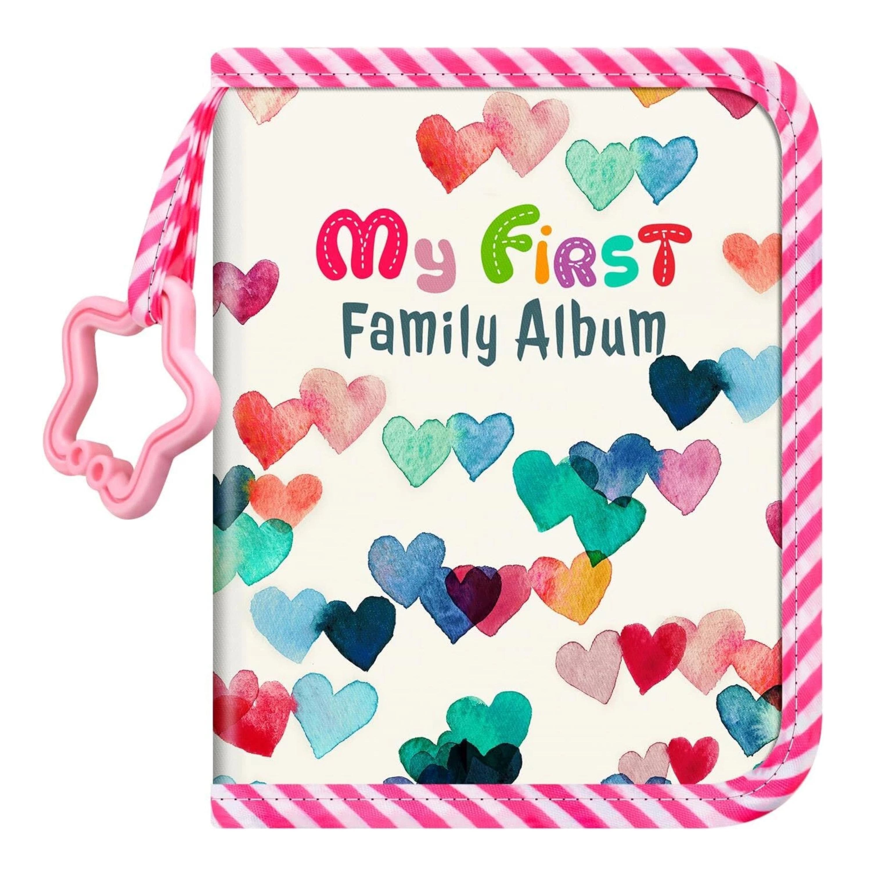 "Kitcheniva - ""My First Family Album"" Design 18 Photos For 4x6 Inch Photo Raining Hearts" price history on PriceWatchPro