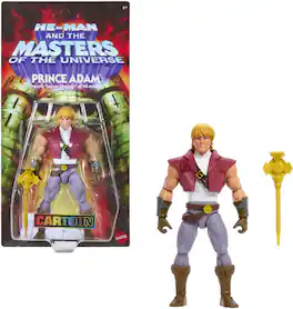 Mattel - Collectible - Masters Of The Universe Origins 200X Cartoon Collection Prince Adam Action - COLLECTIBLES - Multicolor