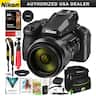 Bundle - Nikon - COOLPIX P950 Compact Digital Camera with 83x Optical Zoom Lens Pro - Black