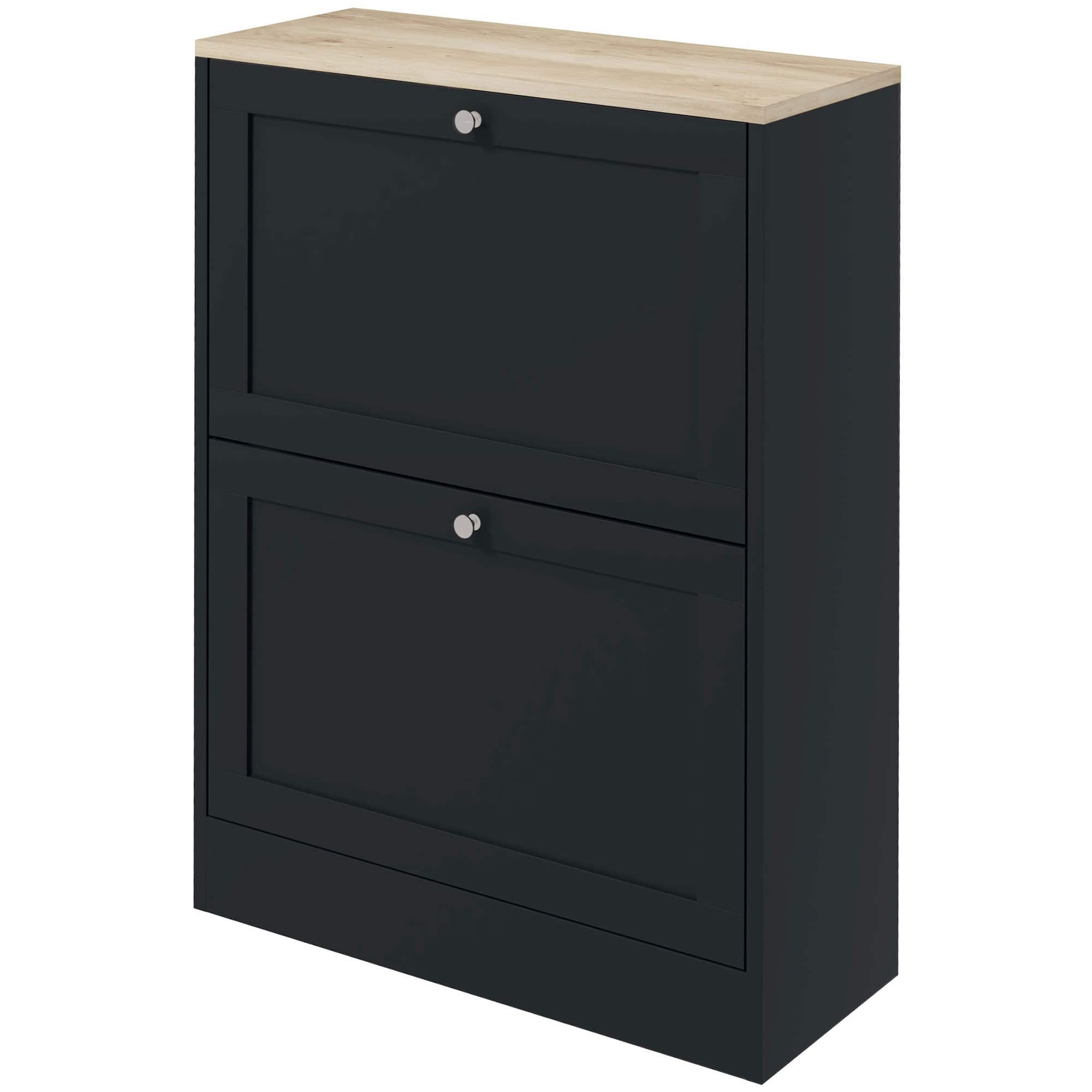 Homcom - Shoe Storage Cabinet - Black