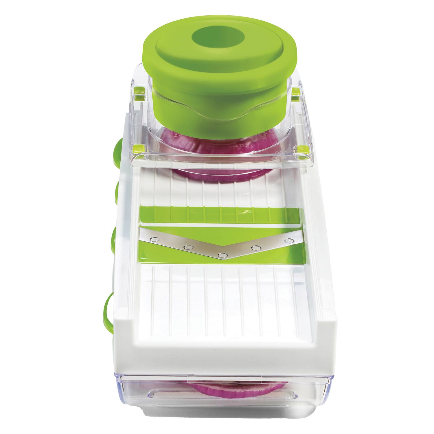 Alt View 2. Starfrit - Starfrit 93087-002-new2 Easy Mandoline - Green.