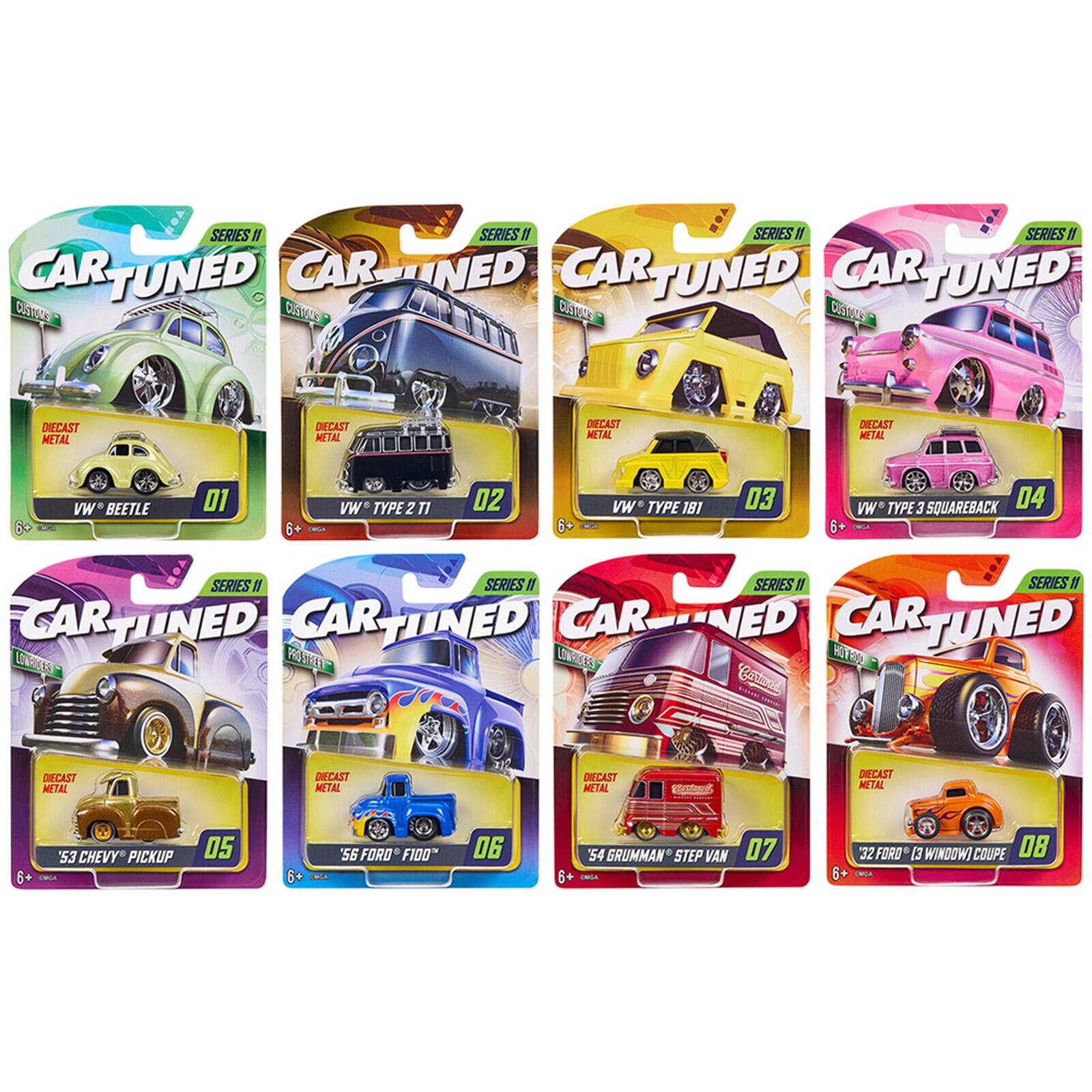 Car Tuned - "Mainline" 2026 Series 11 Set of 8 Pieces Diecast Model Cars by CarTuned
