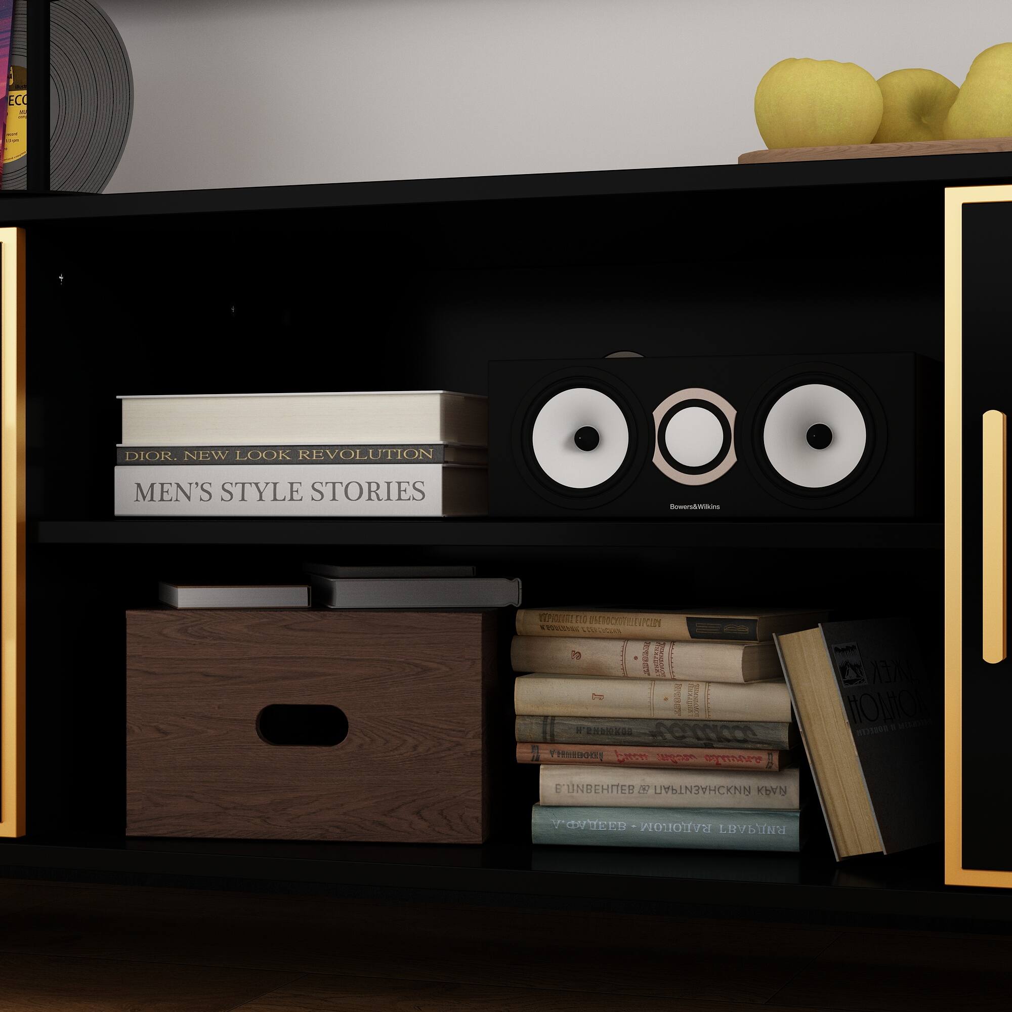 The text on the image reads "ECO - DIOR. NEW LOOK REVOLUTION MEN'S STYLE STORIES."