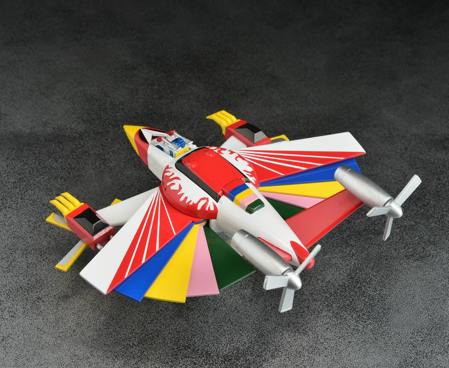 Alt View 1. PopMarket - Evolution Toys - Himitsu Sentai Gorenger - Varidorin Vehicle Set   - Collectibles - Multicolor.