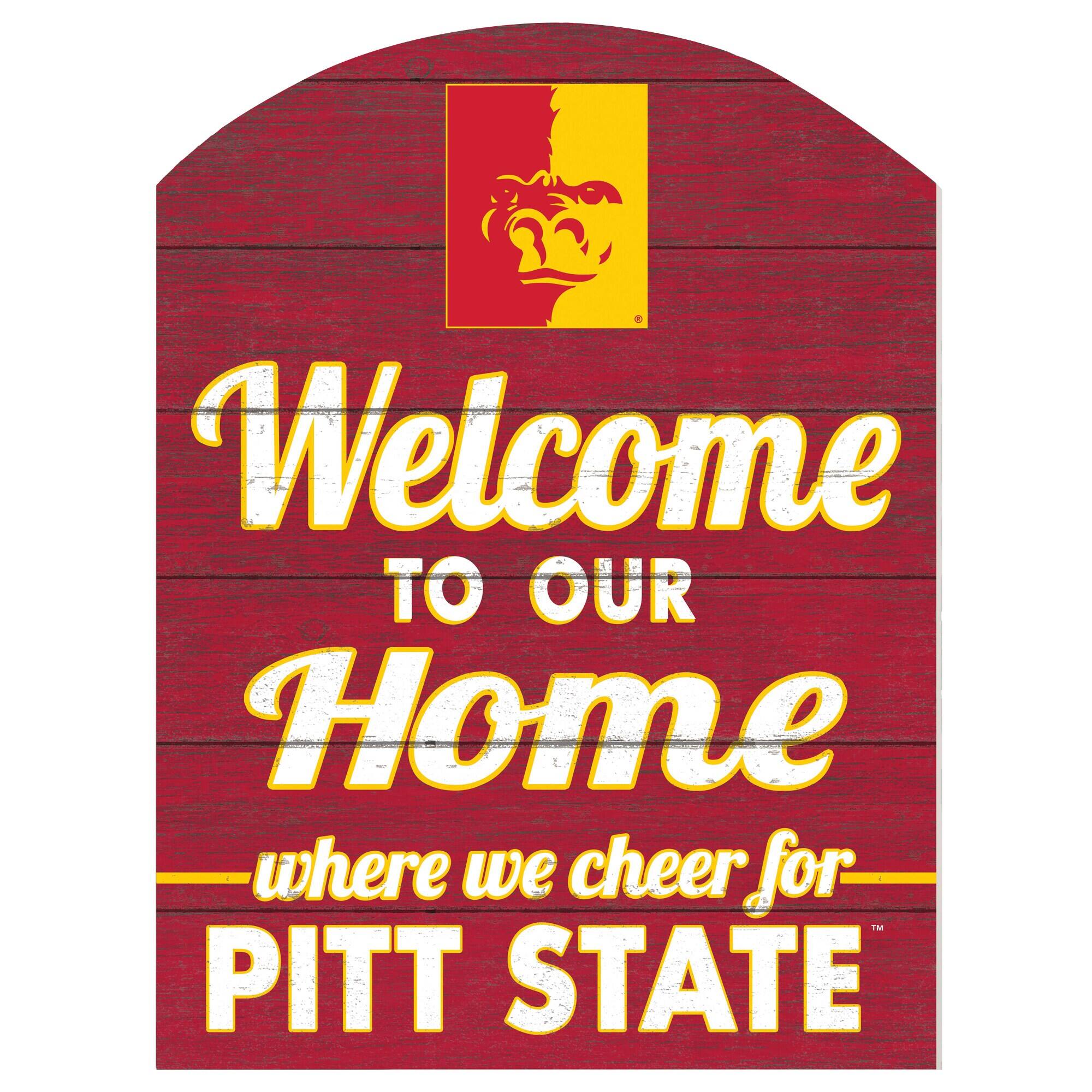 Pittsburg State Gorillas 16" x 22" Indoor/Outdoor Marquee Sign