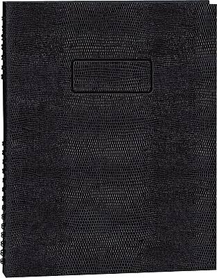 Alt View 2. Blueline - Blueline EcoLogix NotePro 1-Subject Professional Notebooks, 8.5" x 11", College Ruled, 100 Sheets, Black (REDA10200EBLK) - Black.