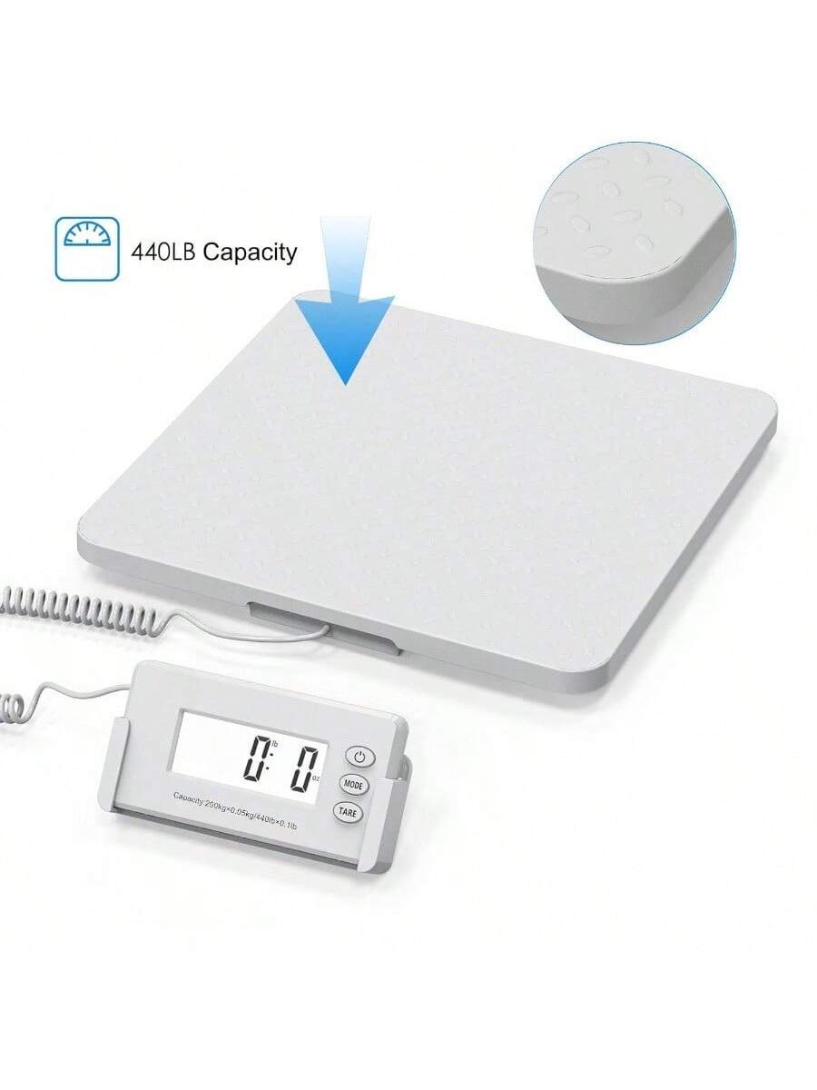 440LB Capacity

Capacity: 200kg / 0.5kg / 440lb / 0.1lb

MODE

TARE