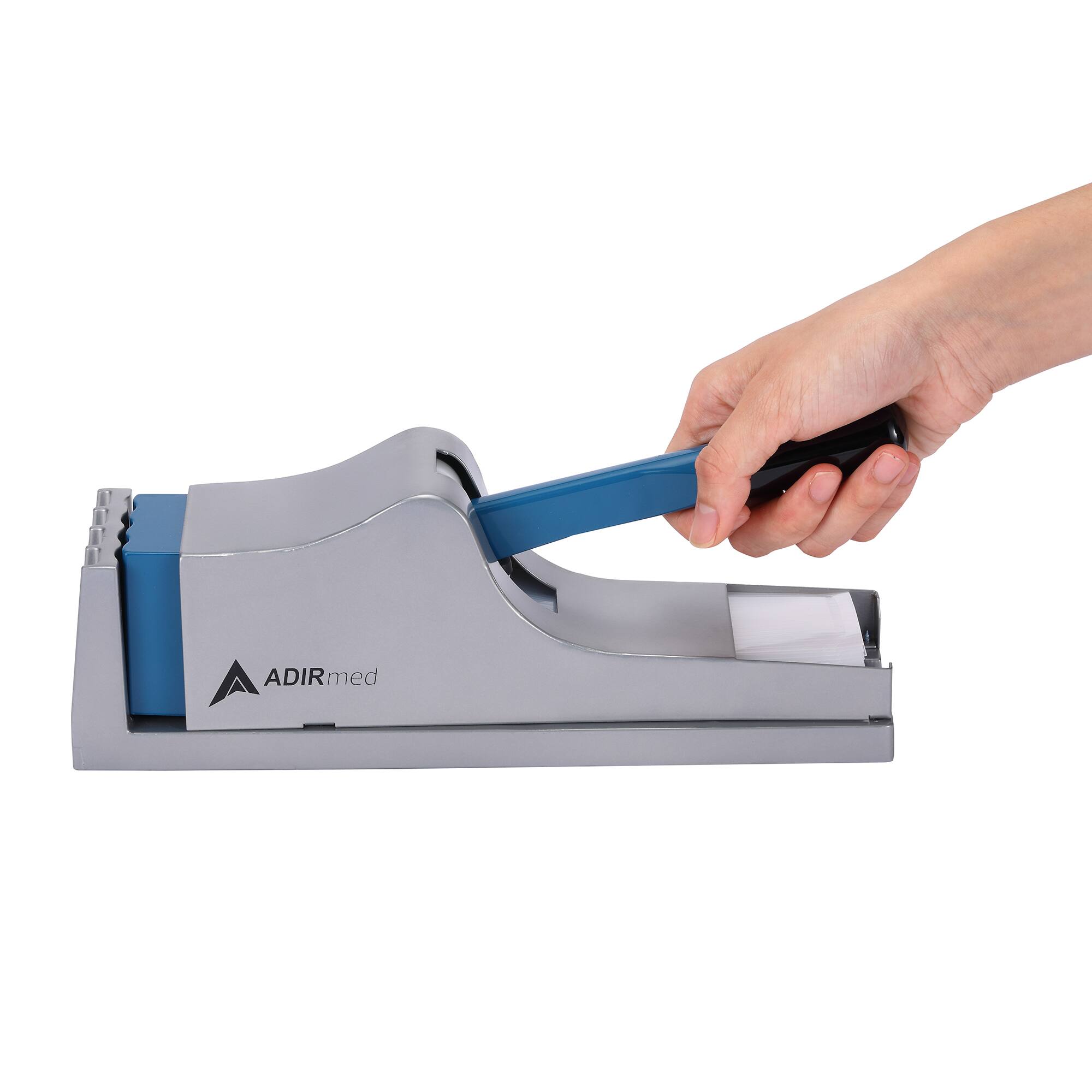 Alt View 7. Viva Comfort - Medication Grinder Pill Crusher with Ergonomic Handle - Silver.