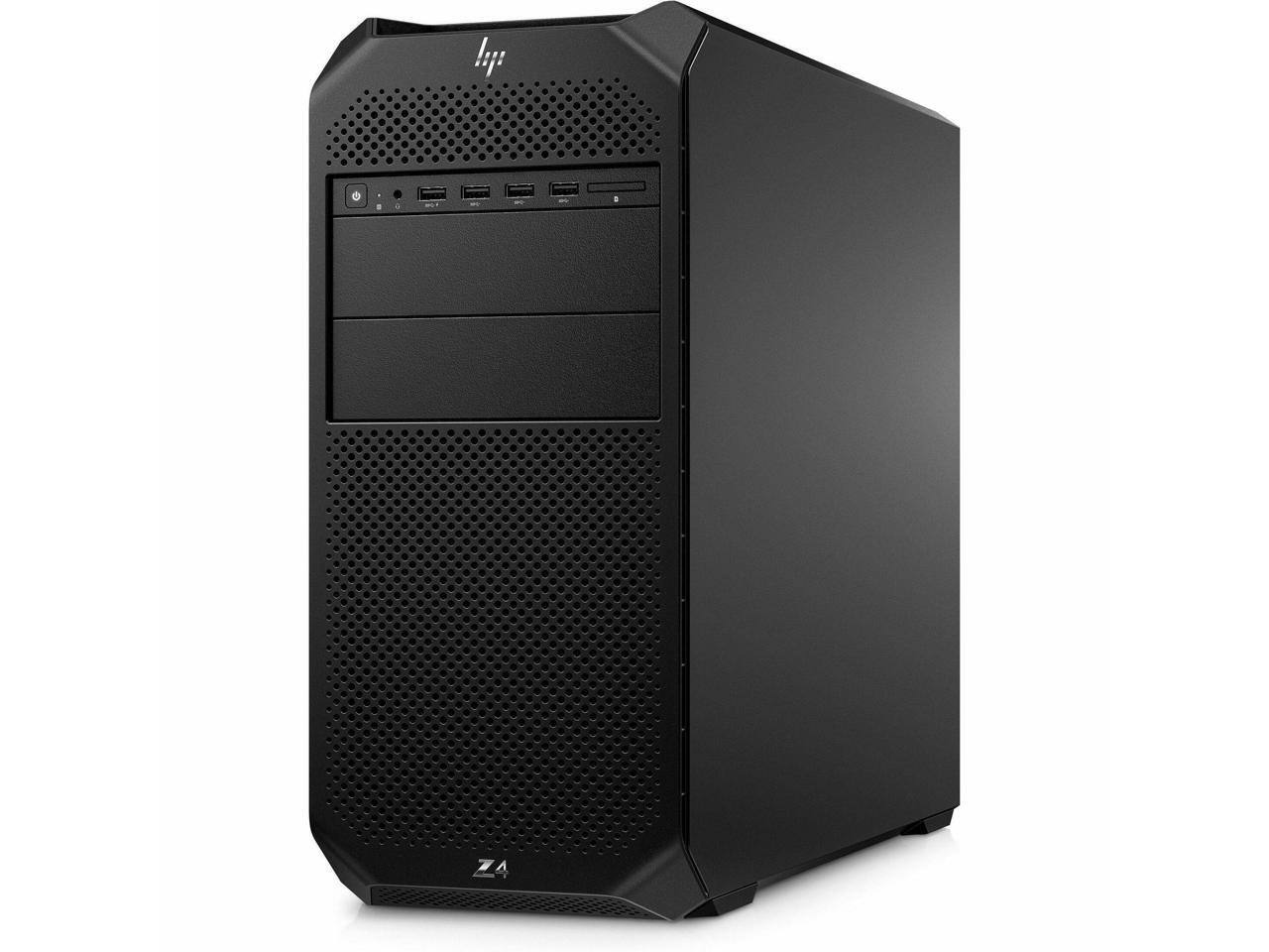 Alt View 2. HP - HP Z4 G5 Workstation - Xeon w3-2535, 32 GB, 1 TB SSD, Intel W790, RTX A1000 8 GB, Windows 11 Pro - Black.