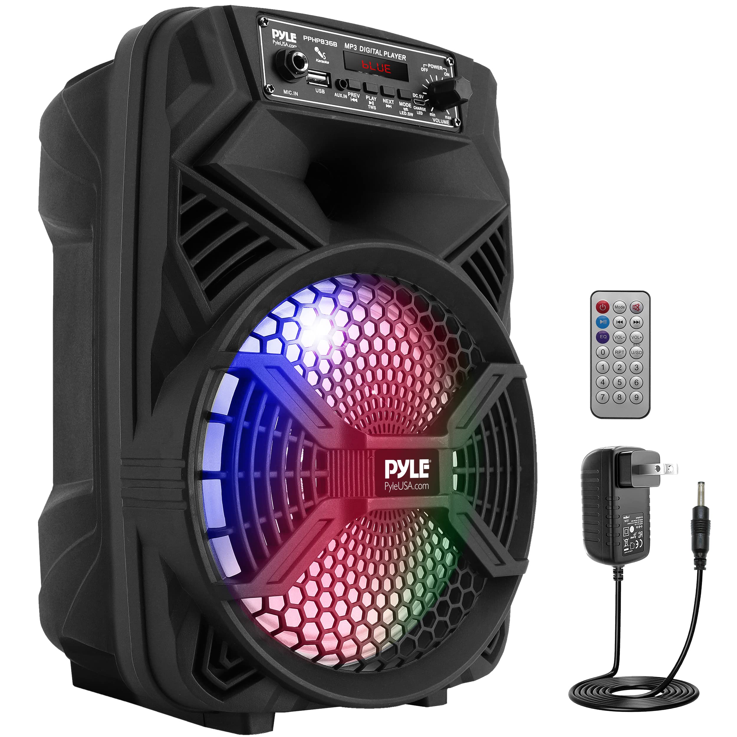 PYLE - Portable Bluetooth PA Speaker System - 300W