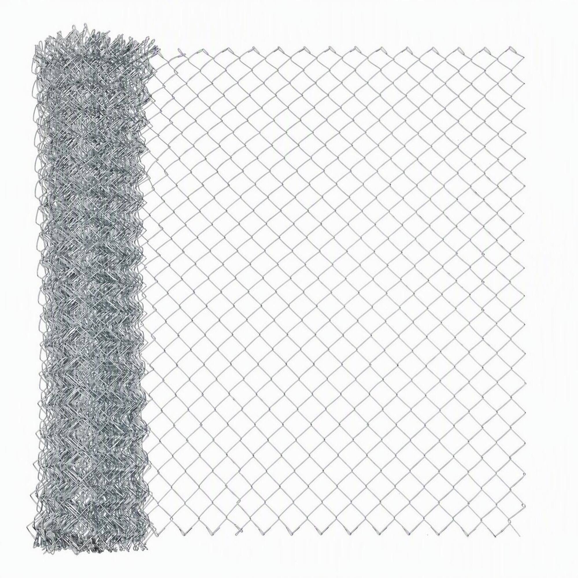 Front. RYHNUYNE - Galvanized Steel Field Wire Fencing 5.6ft x 57ft, Heavy Zinc Coated Cattle Deer Goat Fence for Farm Yard Garden.