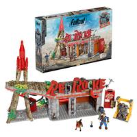 MEGA - Fallout Red Rocket Truck Stop Collectible Building Set - Front_Zoom