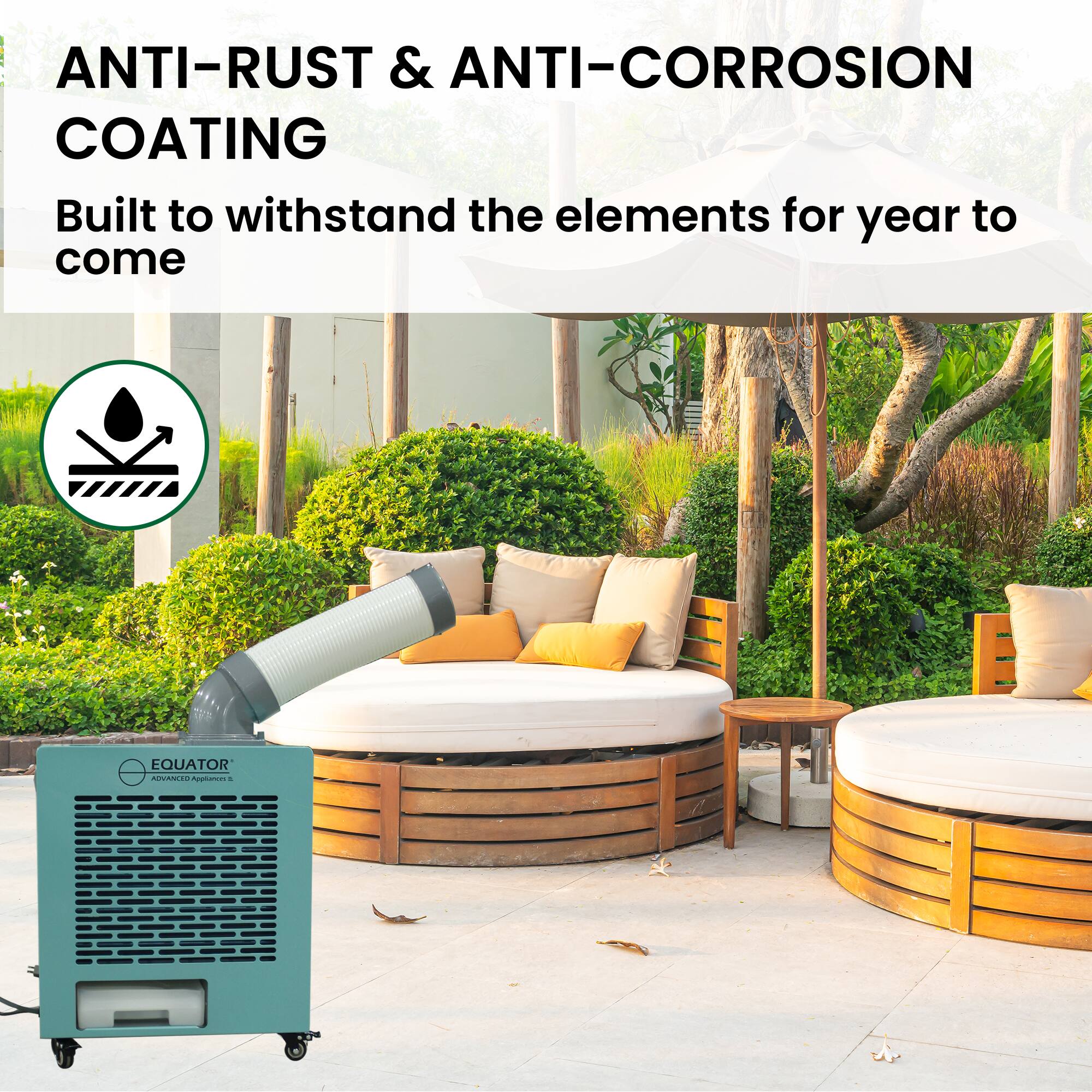 ANTI-RUST & ANTI-CORROSION COATING Built to withstand the elements for year to come EQUATOR I
