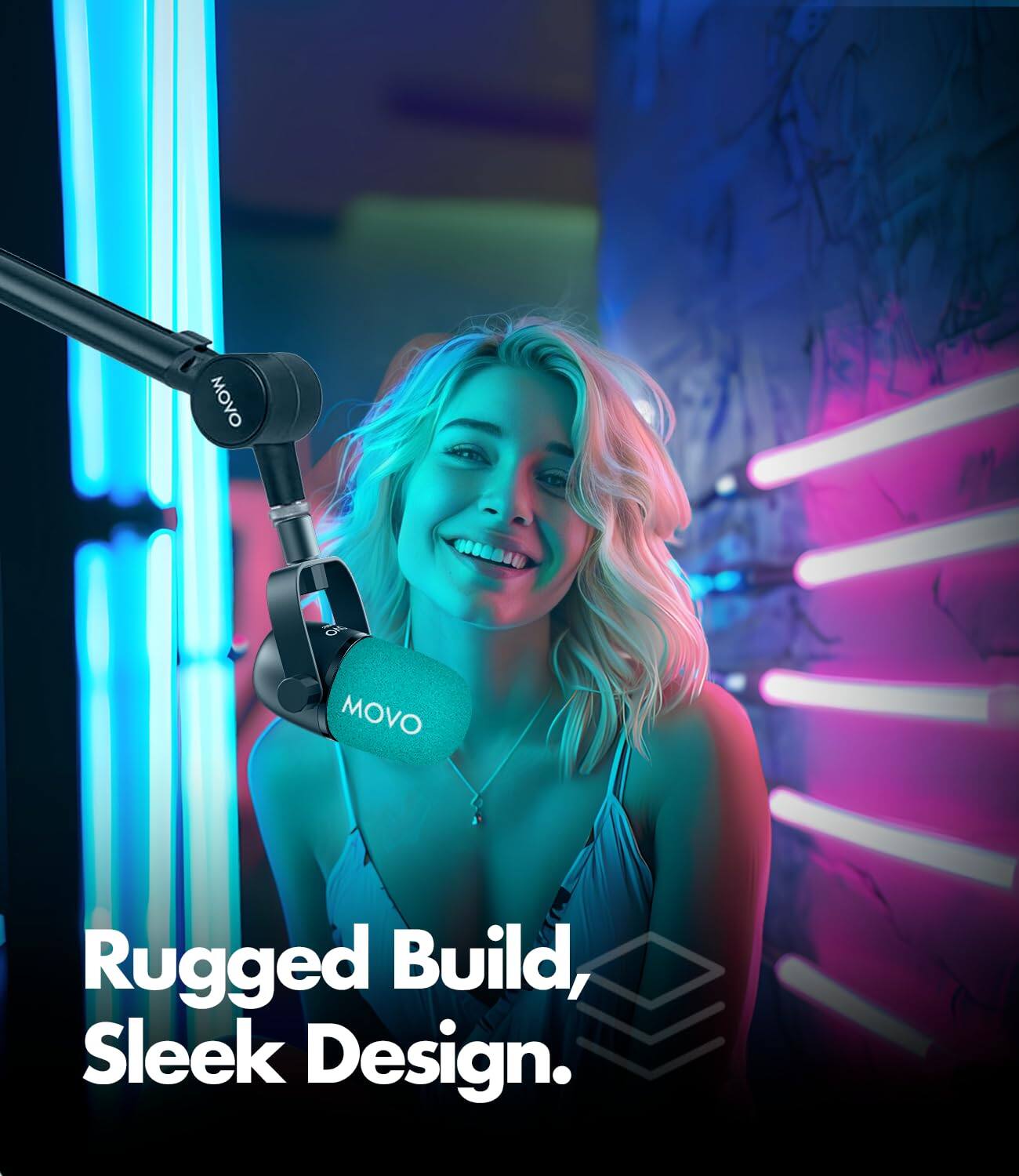 MOVO  
MOVO  
Rugged Build, Sleek Design.