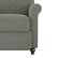 Alt View 16. ProLounger - Lehnor Chenille Push Back Recliner Chair - Warm Gray.