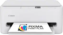 Canon - PIXMA TS6520 Wireless All-In-One Inkjet Printer - White