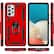 Alt View 12. SaharaCase - Military Kickstand Case for Samsung Galaxy A53 5G - Red.