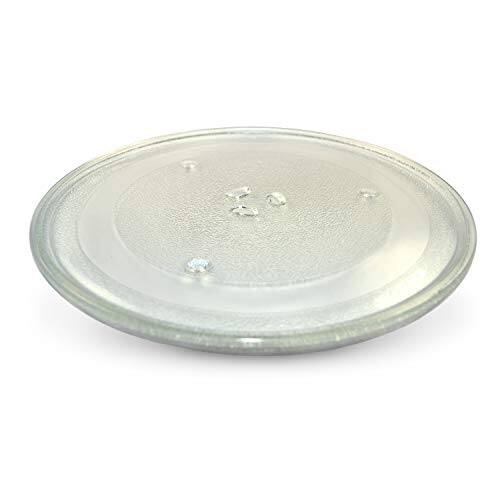Back. HQRP - 12.5-inch Glass Turntable Tray for Frigidaire 5304408984 5304417435 5304456131 5304456198 CFMV145B1 FMV145KB1 Microwave.