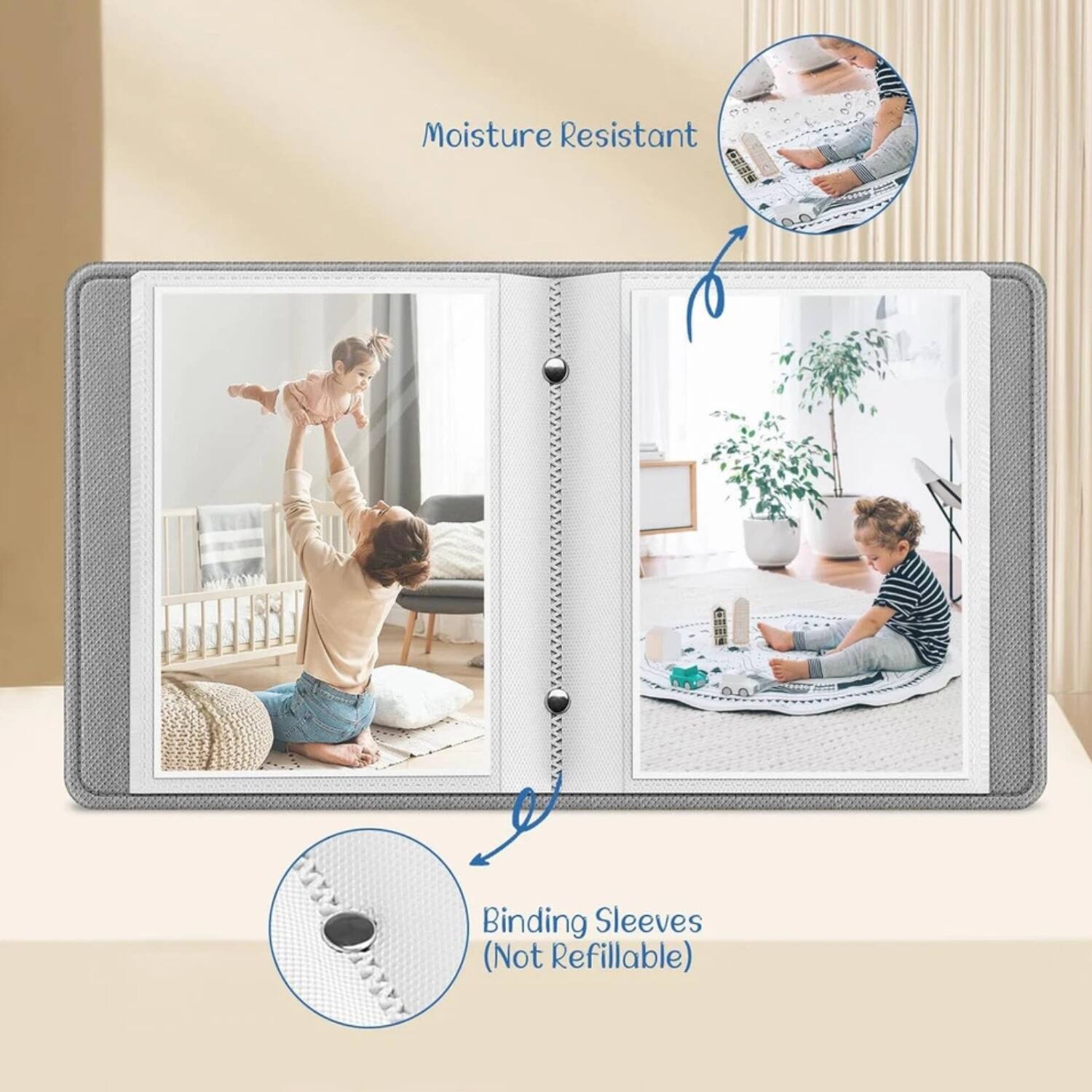 Moisture Resistant  
Binding Sleeves (Not Refillable)